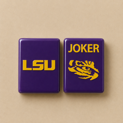 LSU® Collegiate Rummy Tile Game