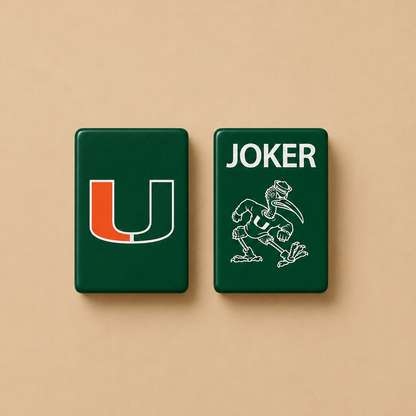 University of Miami Collegiate Rummy Tile Game