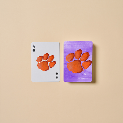 Clemson Playing Cards