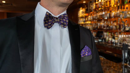LSU Tigers Men's Silk Bow Tie