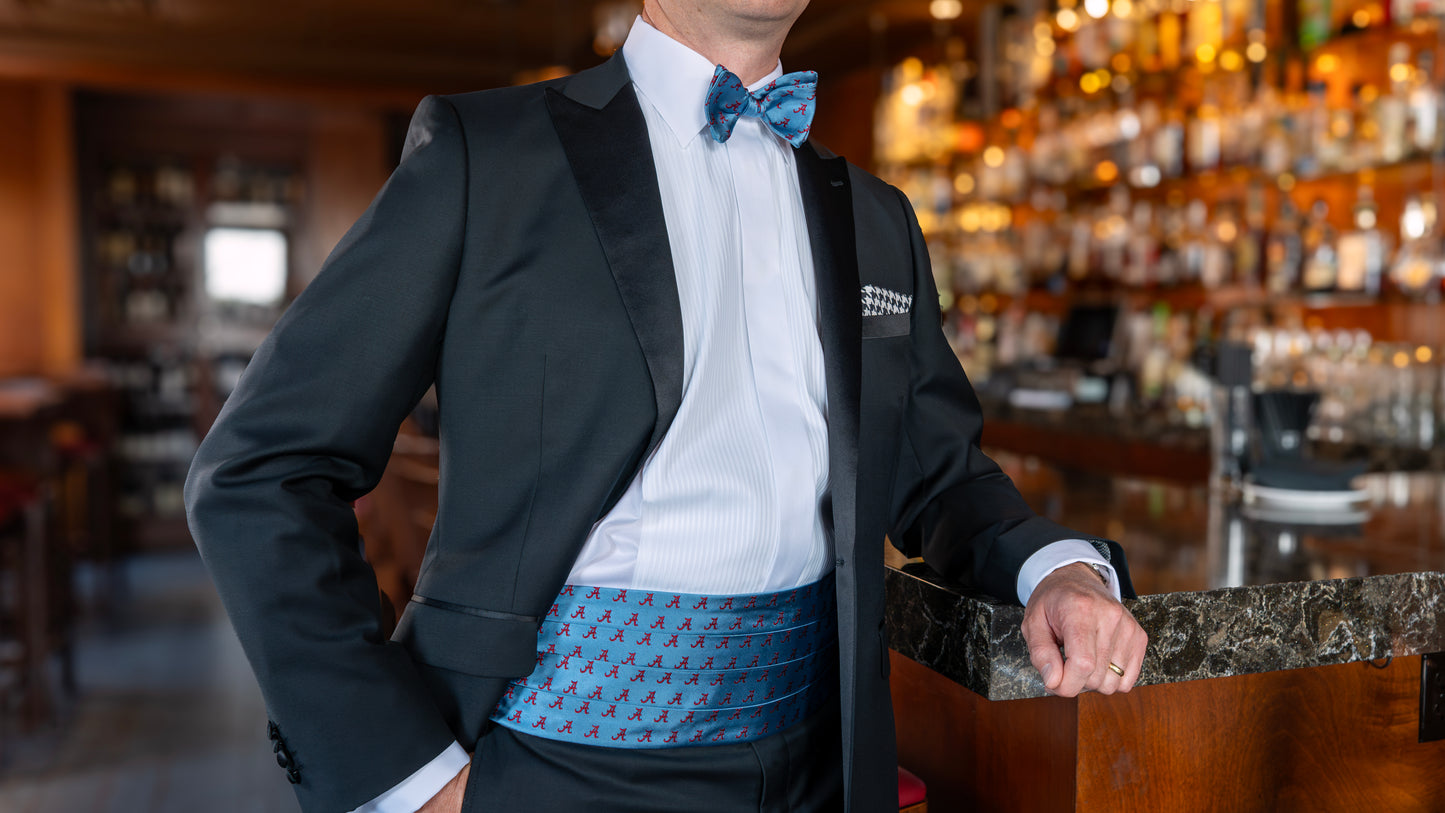 Alabama Men's Silk Pocket Square