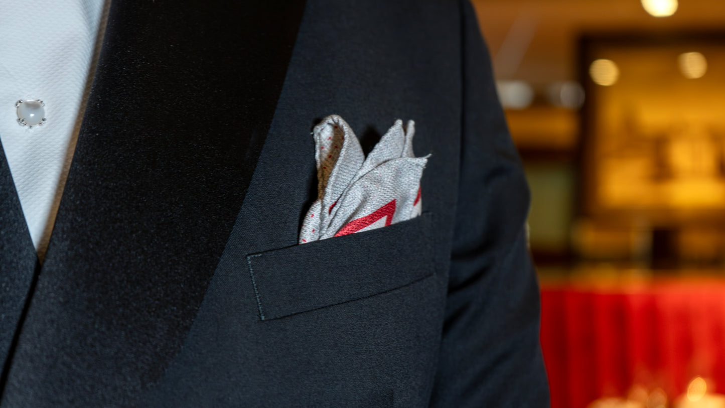 Texas Tech Men's Silk Pocket Square