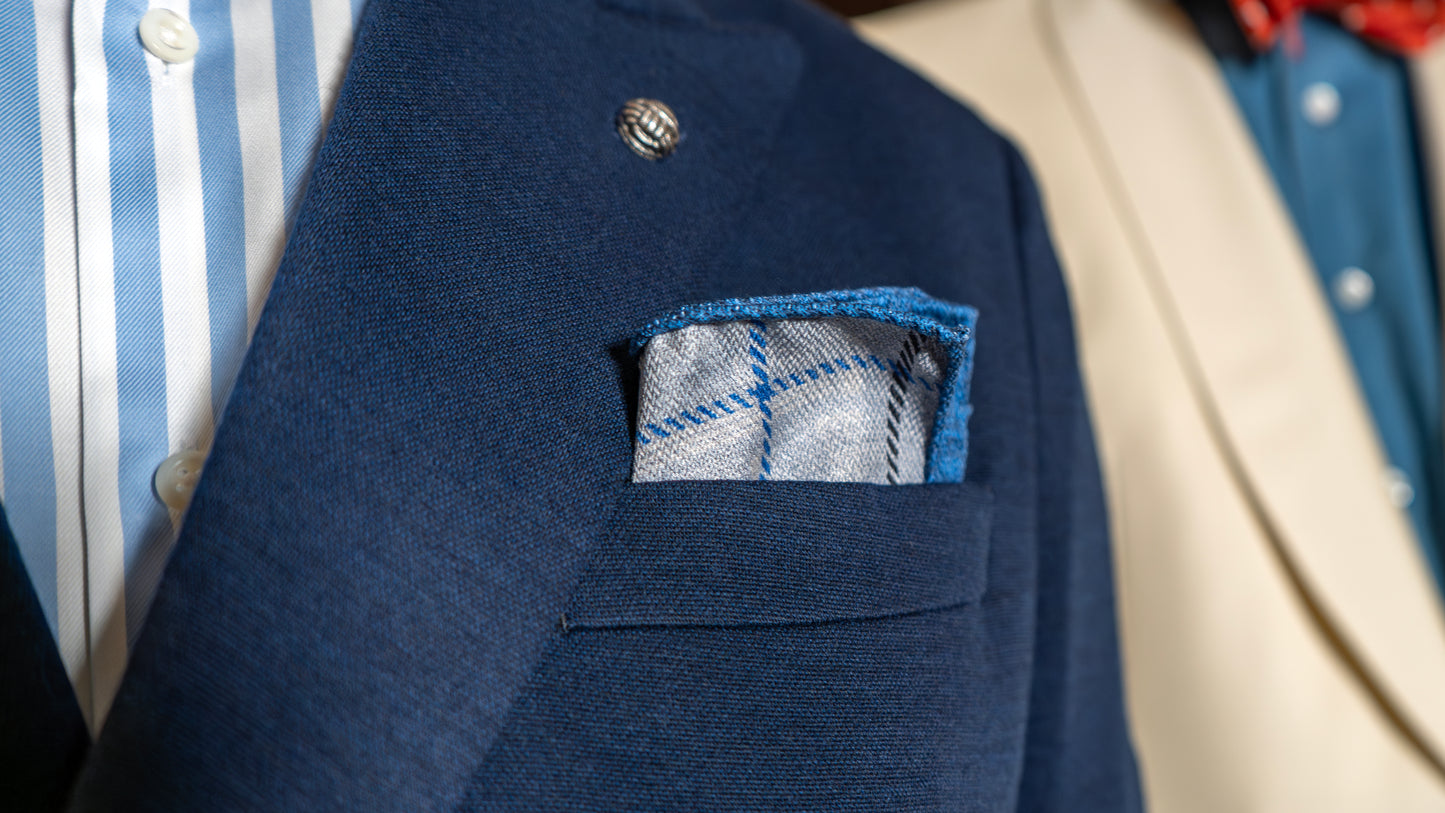 University of Kentucky Men's Silk Pocket Square