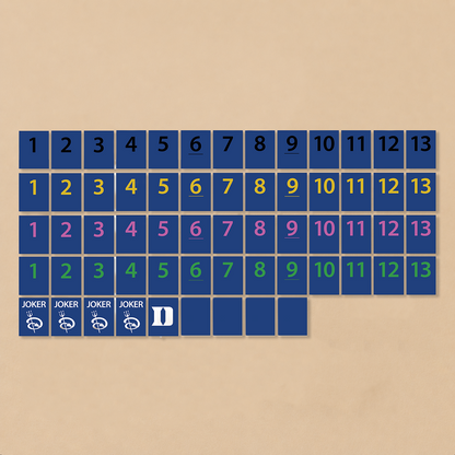 Duke® Collegiate Rummy Tile Game