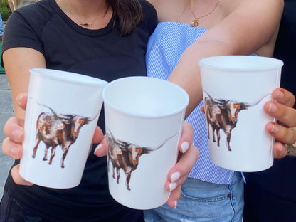 longhorn reusable cups