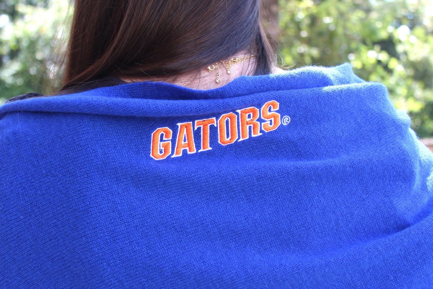 University of Florida Cashmere Poncho by FOSTER