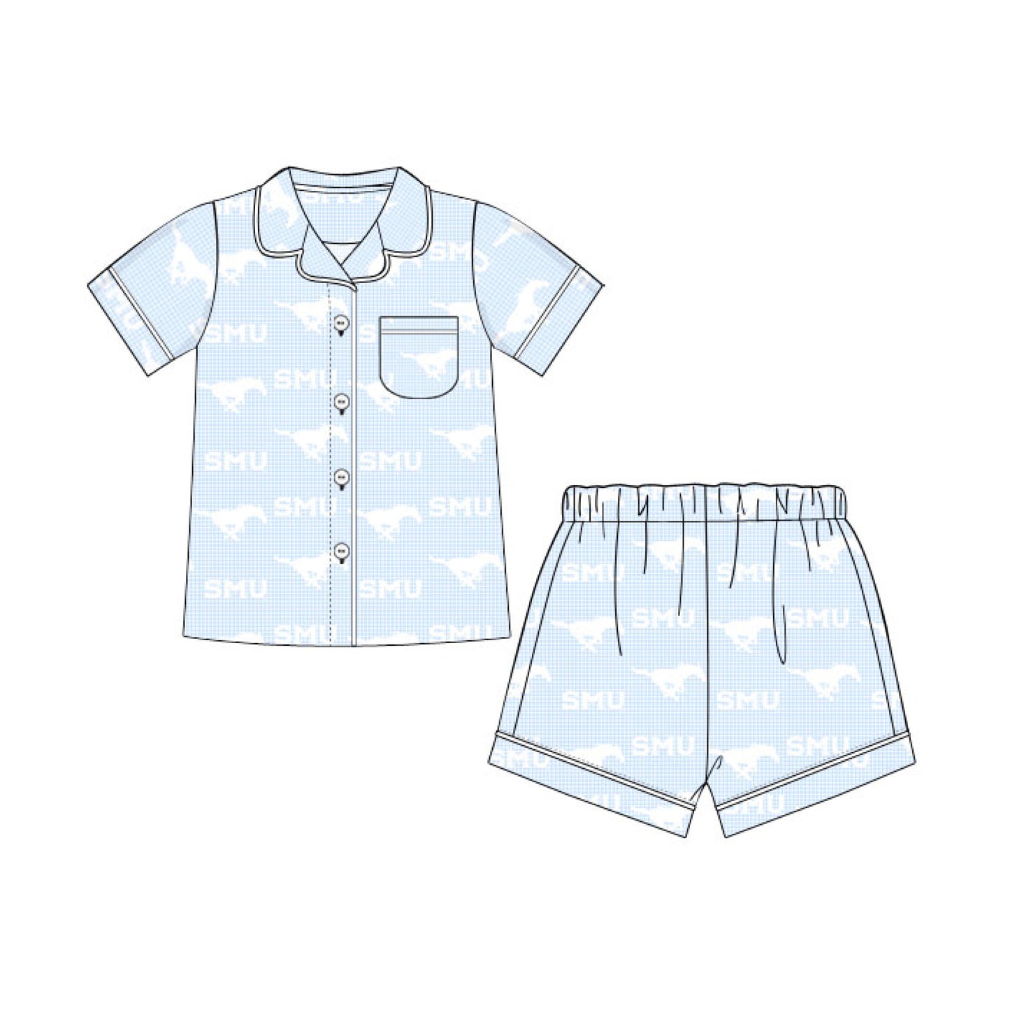 SMU Shorty Pajama
