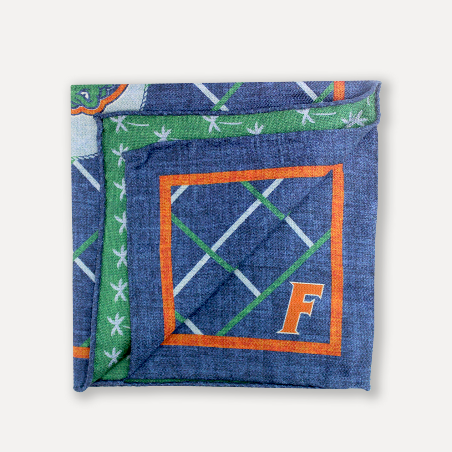 Florida Men's Silk Pocket Square
