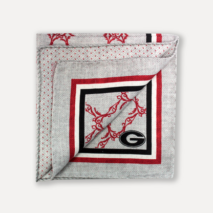 Georgia Men's Silk Pocket Square