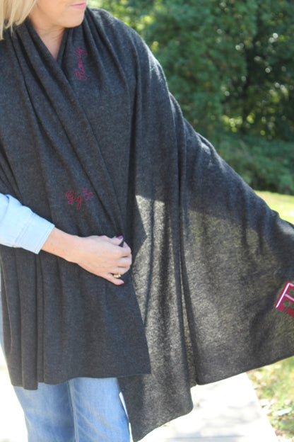 A&M Aggies Cashmere Travel Wrap