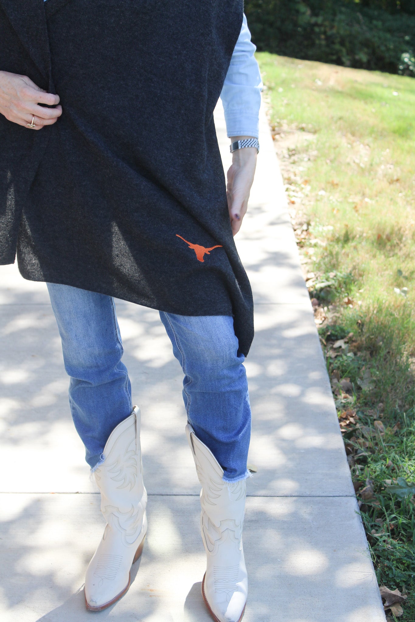 UT Longhorns Cashmere Travel Wrap