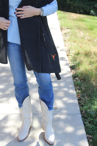 UT Longhorns Cashmere Travel Wrap