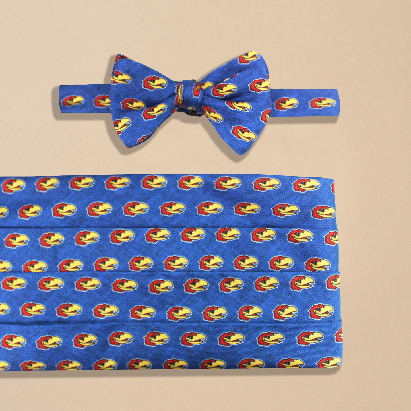 University of Kansas Cummerbund Set