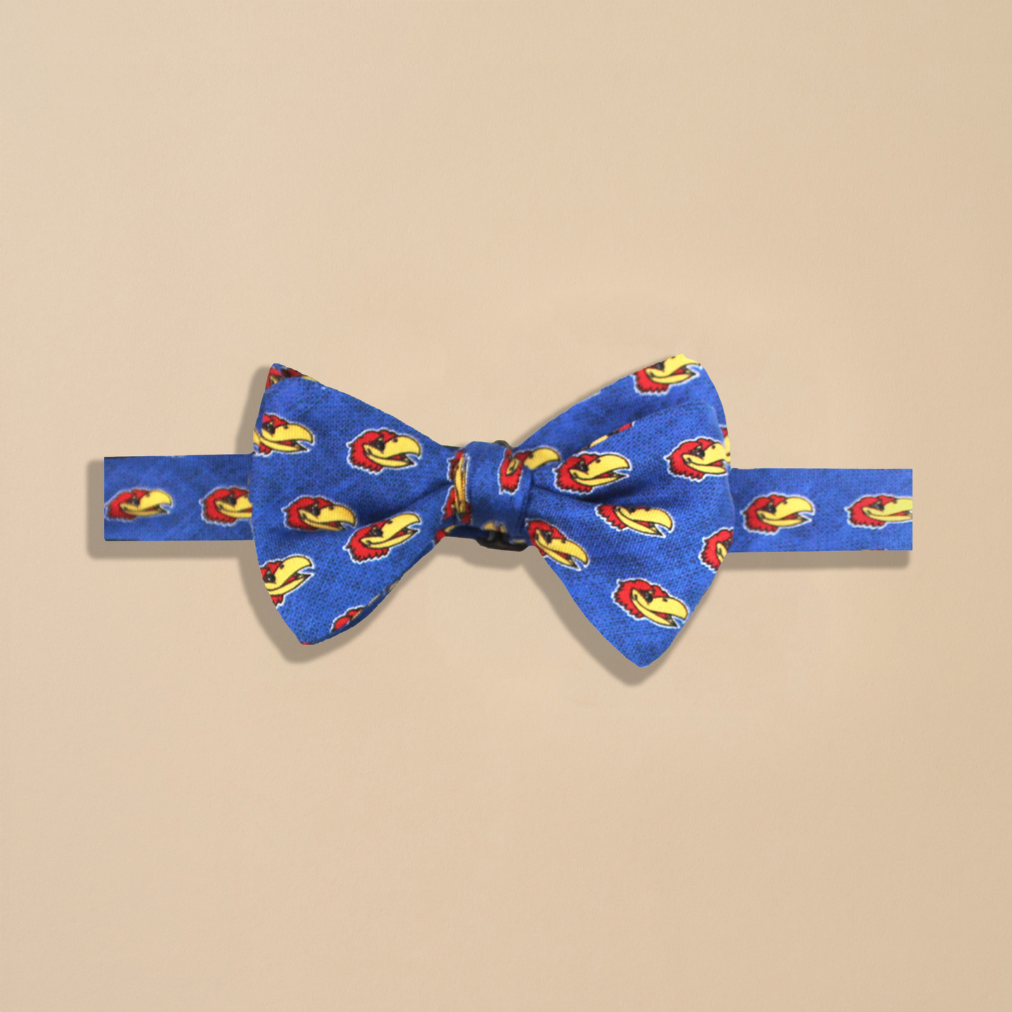 Kansas Jayhawks Silk Bow Tie