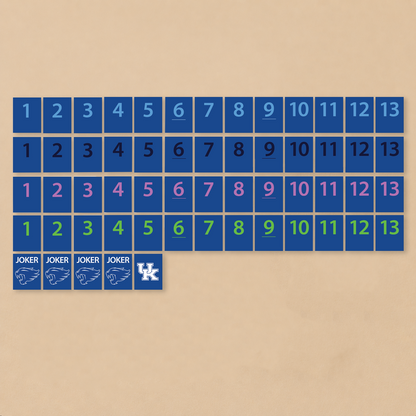 University of Kentucky Collegiate Rummy Tile Game