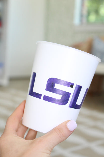 LSU Tigers Reusable Cup Set – FOSTER