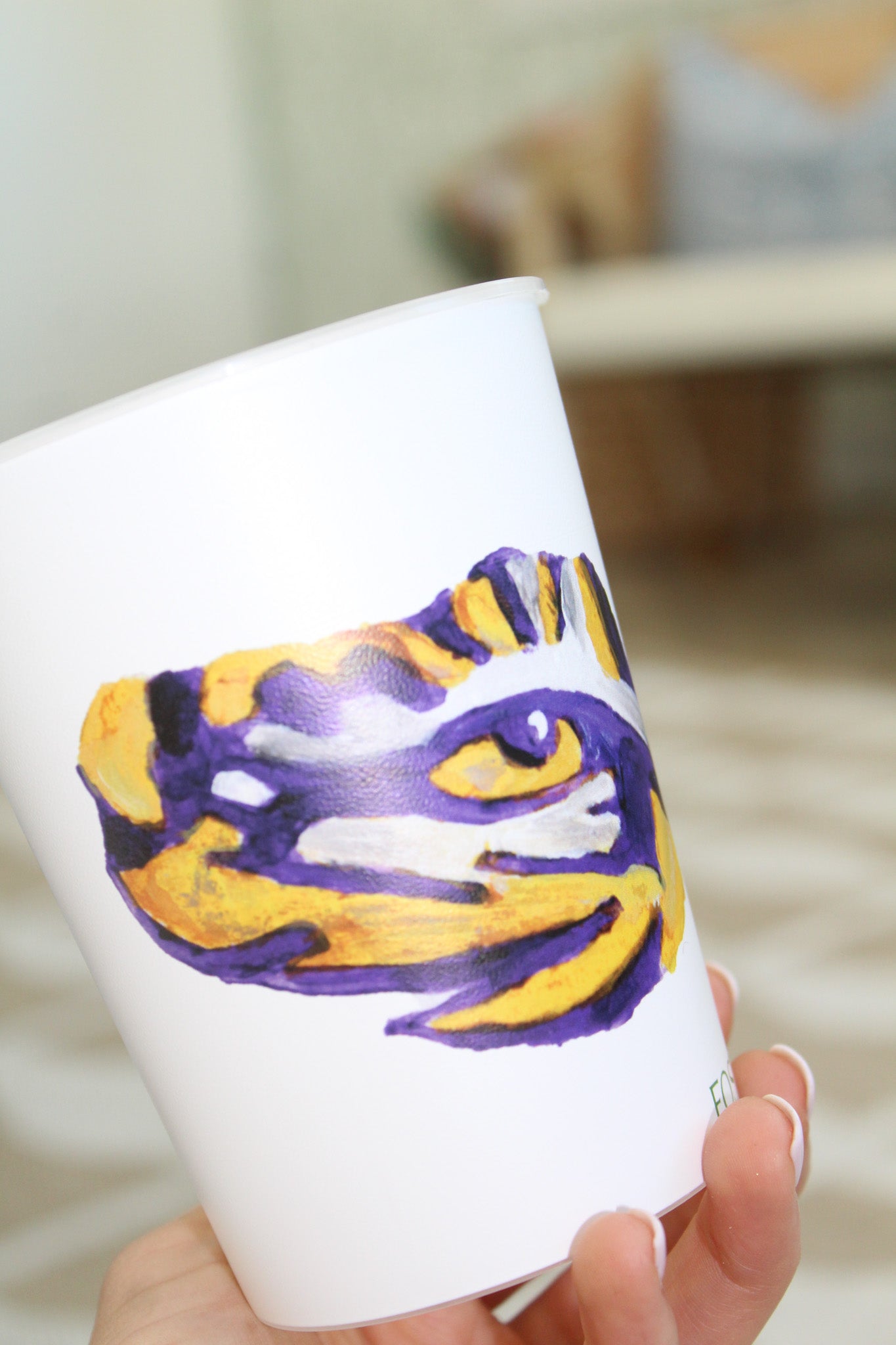 LSU Tigers Reusable Cup Set