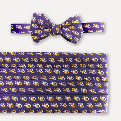 LSU Tigers Cummerbund Set