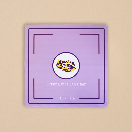 LSU Mahjong Mat