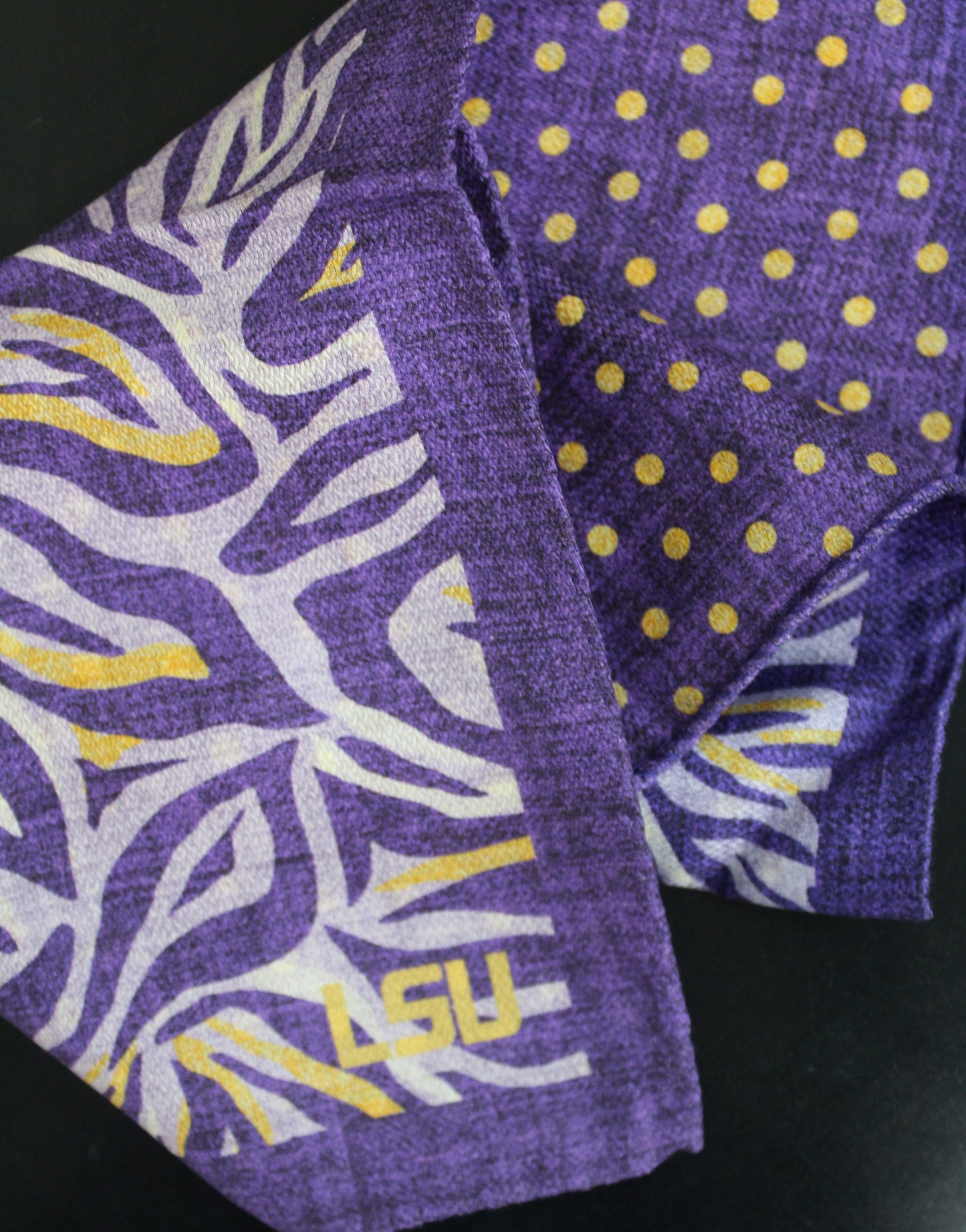 LSU Tigers Men's Silk Pocket Square