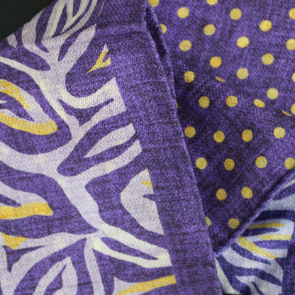 LSU Tigers Silk Pocket Square