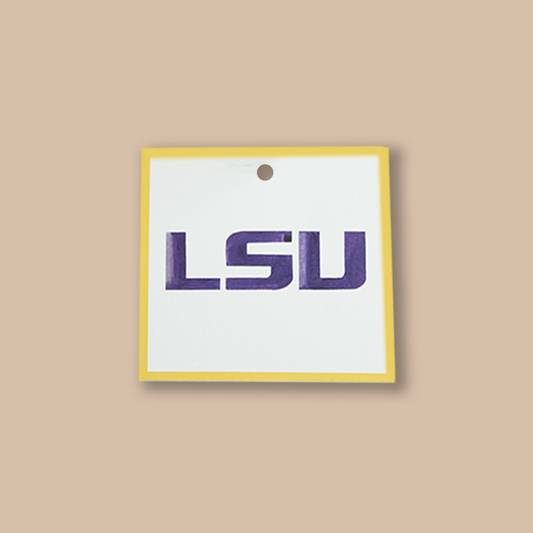 LSU Logo Gift Tag Set