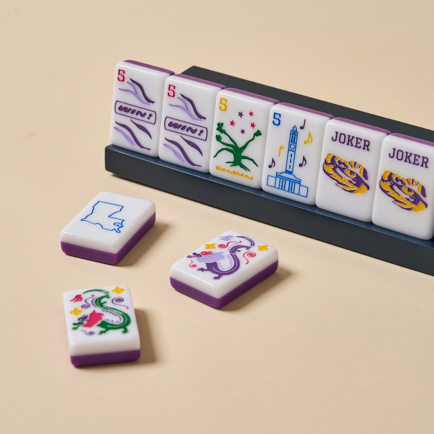 LSU Mahjong Tiles