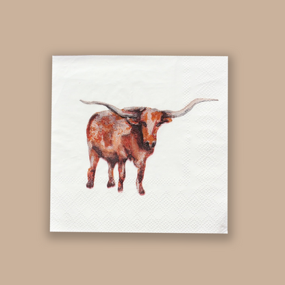 Longhorn Napkin Set