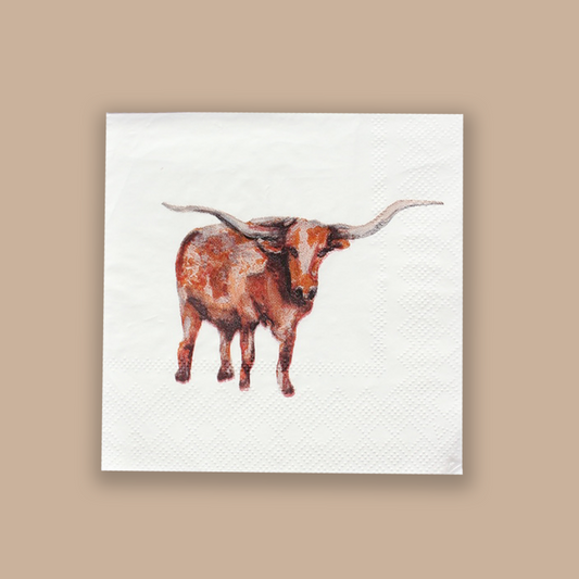Longhorn Napkin Set