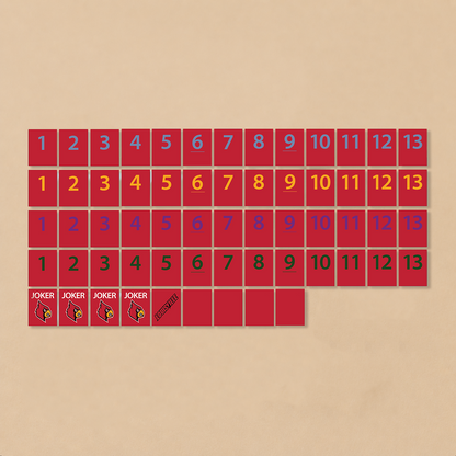 Louisville™ Collegiate Rummy Tile Game