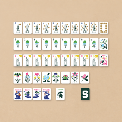 Michigan State® Mahjong Bundle