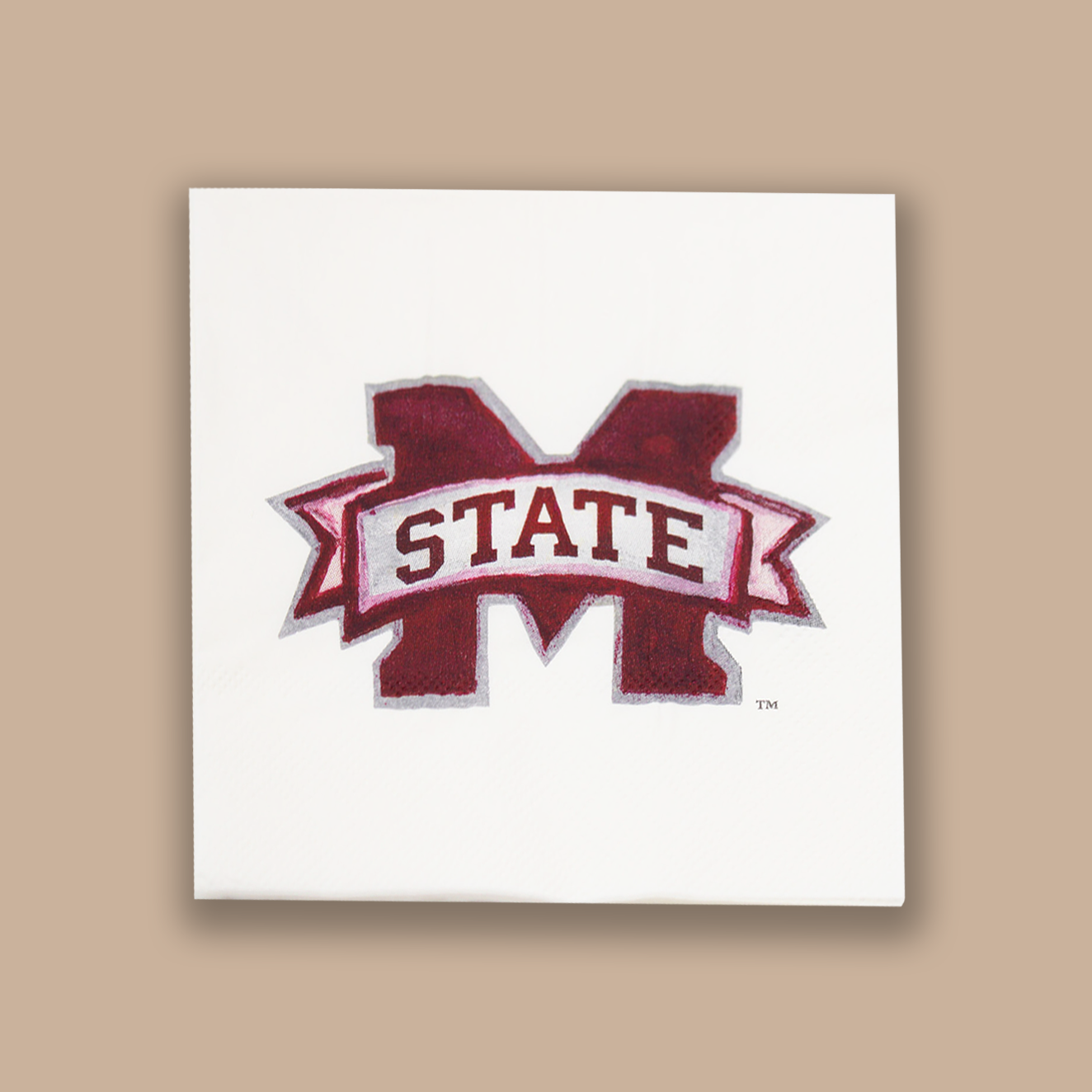 MS State Logo Napkin Set