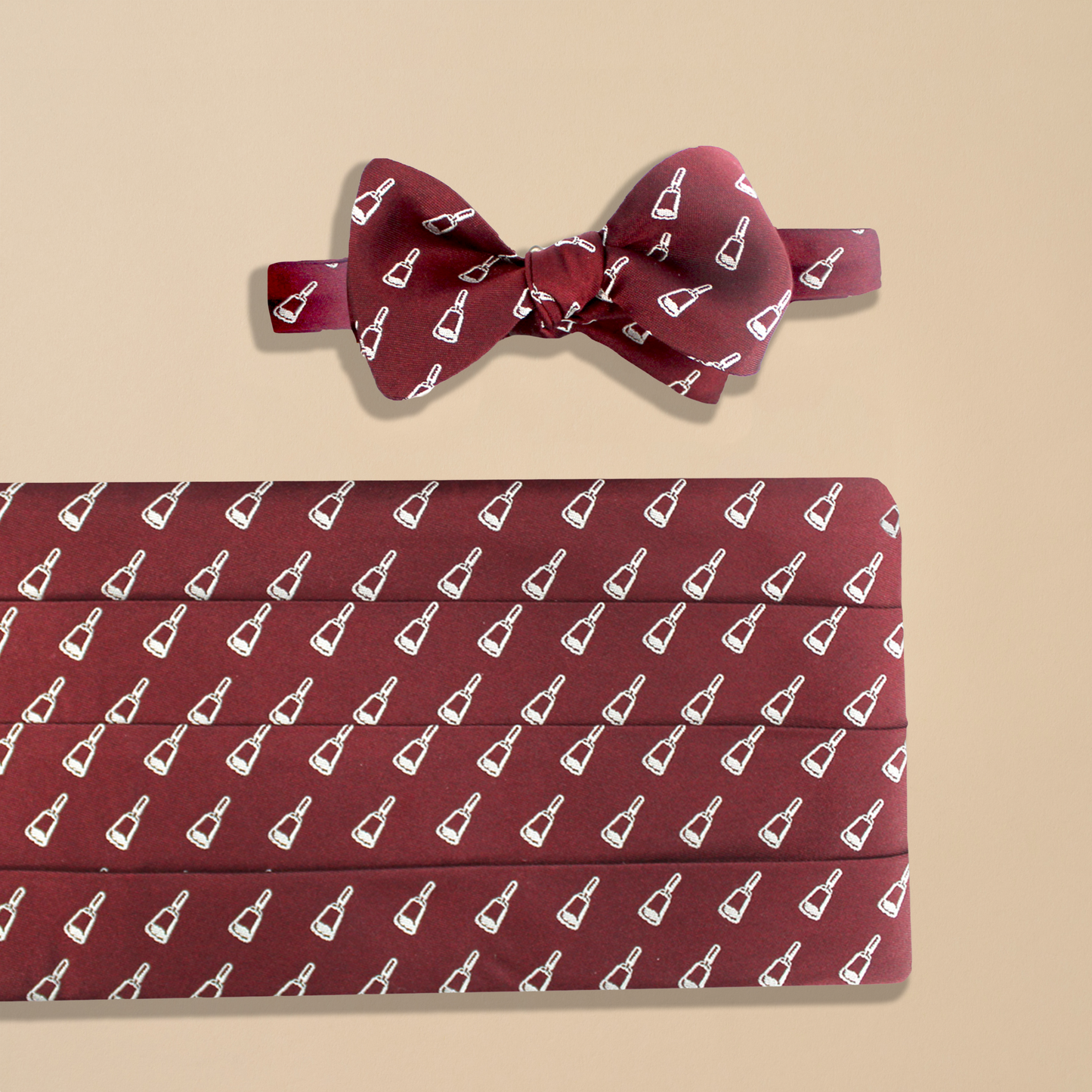 Mississippi State Silk Cummerbund Set