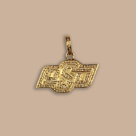 Oklahoma State University (OSU) Diamond Pendant
