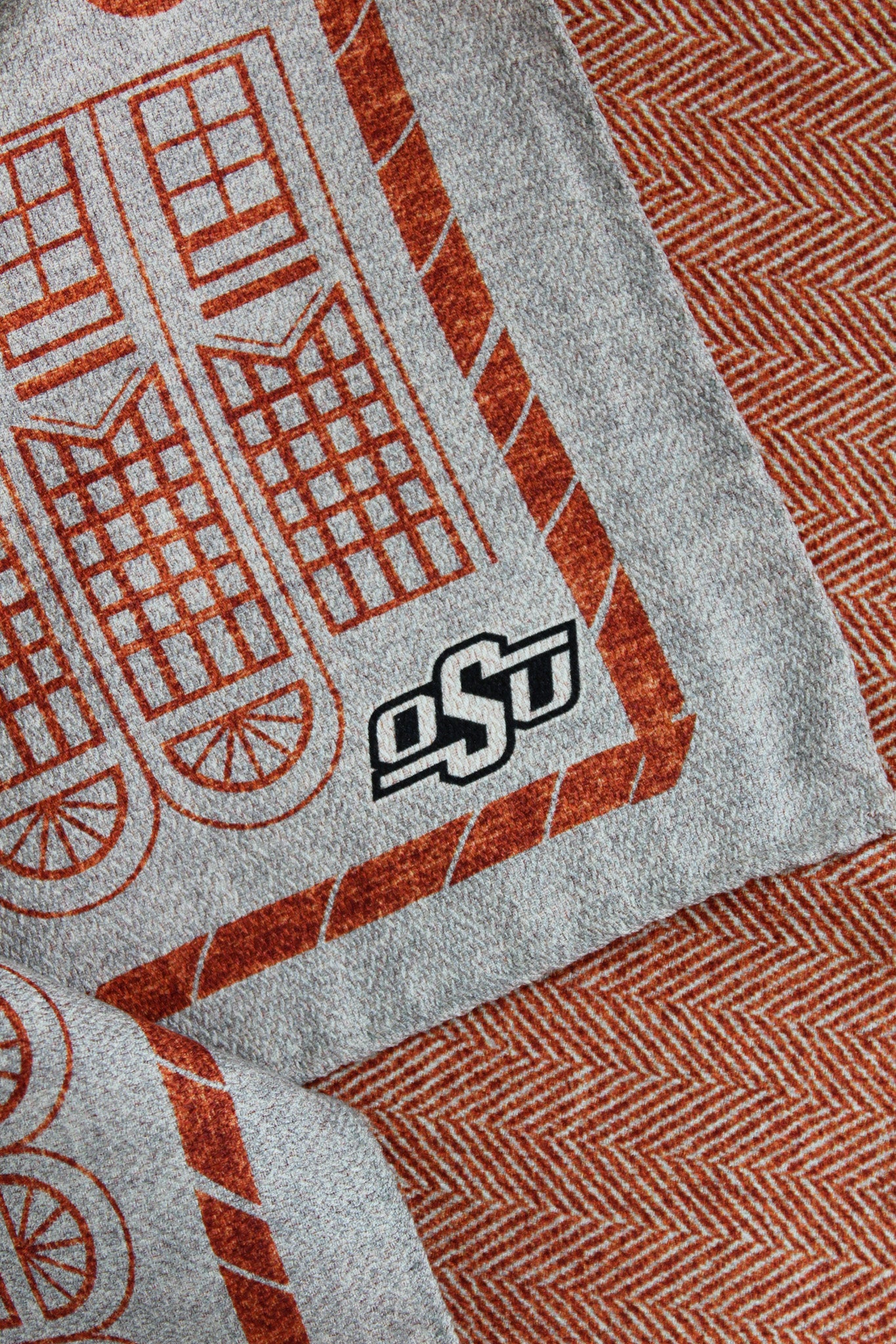 OSU Men's Silk Pocket Square