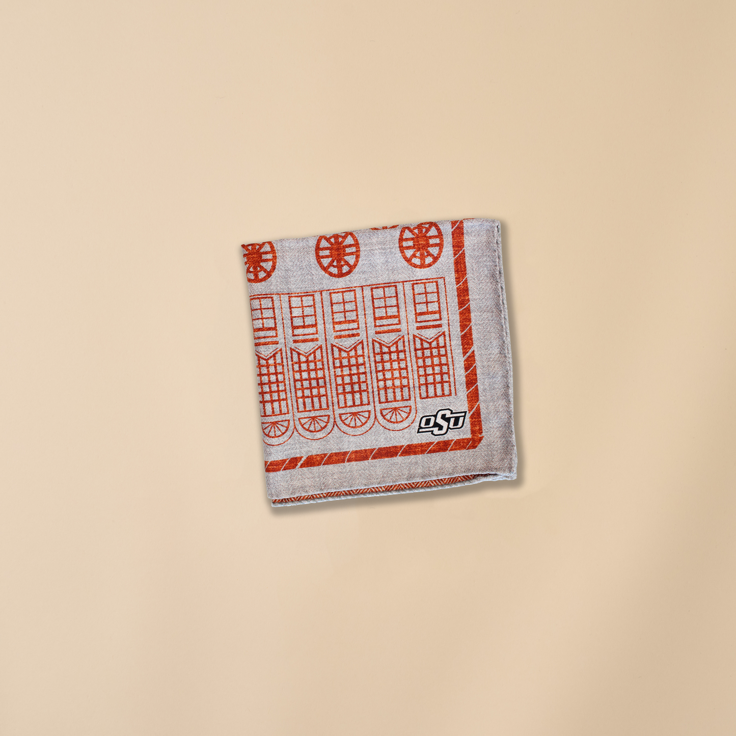 OSU Silk Pocket Square