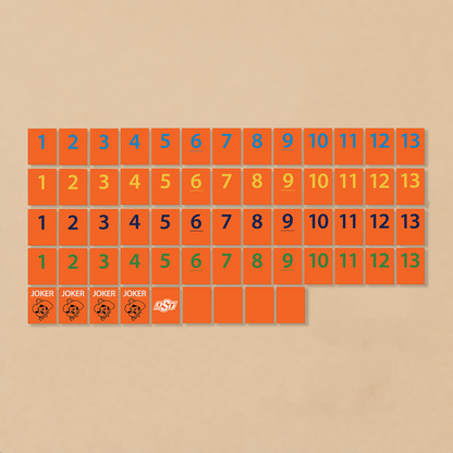 OSU® Collegiate Rummy Tile Game