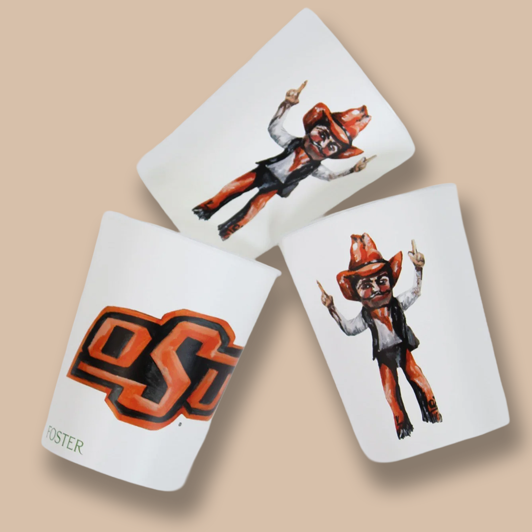 OSU Logo Reusable Cup Set