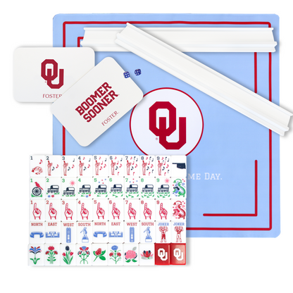 University of Oklahoma Mahjong Bundle