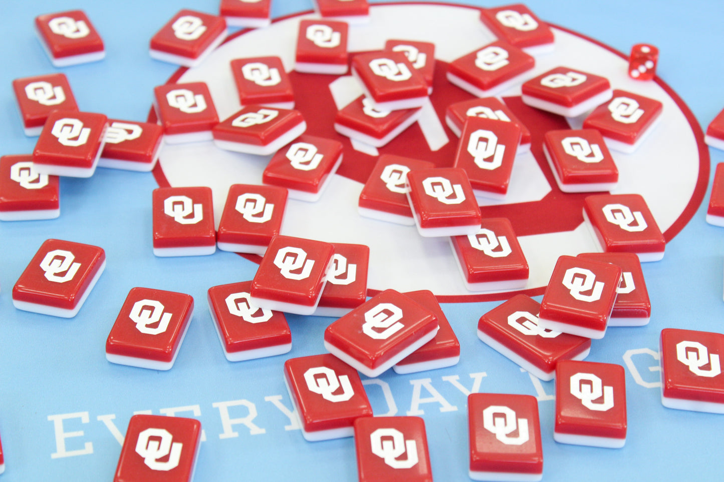 The Boomer Sooner Line Mahjong Tiles