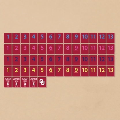 University of Oklahoma® Collegiate Rummy Tile Game