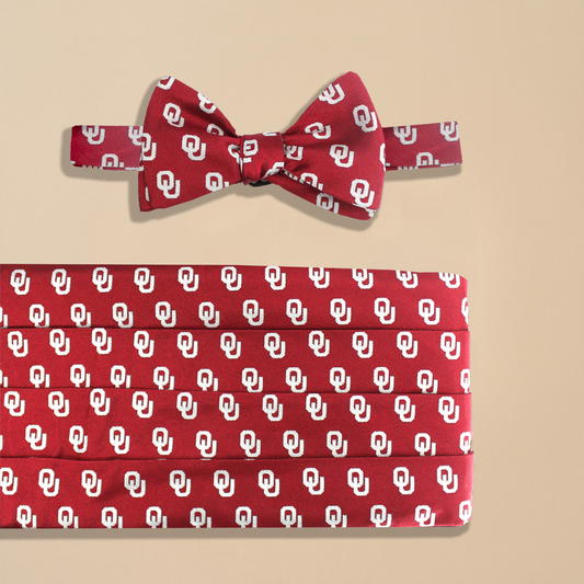 OU Cummerbund Set