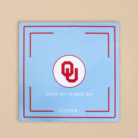 University of Oklahoma Mahjong Mat