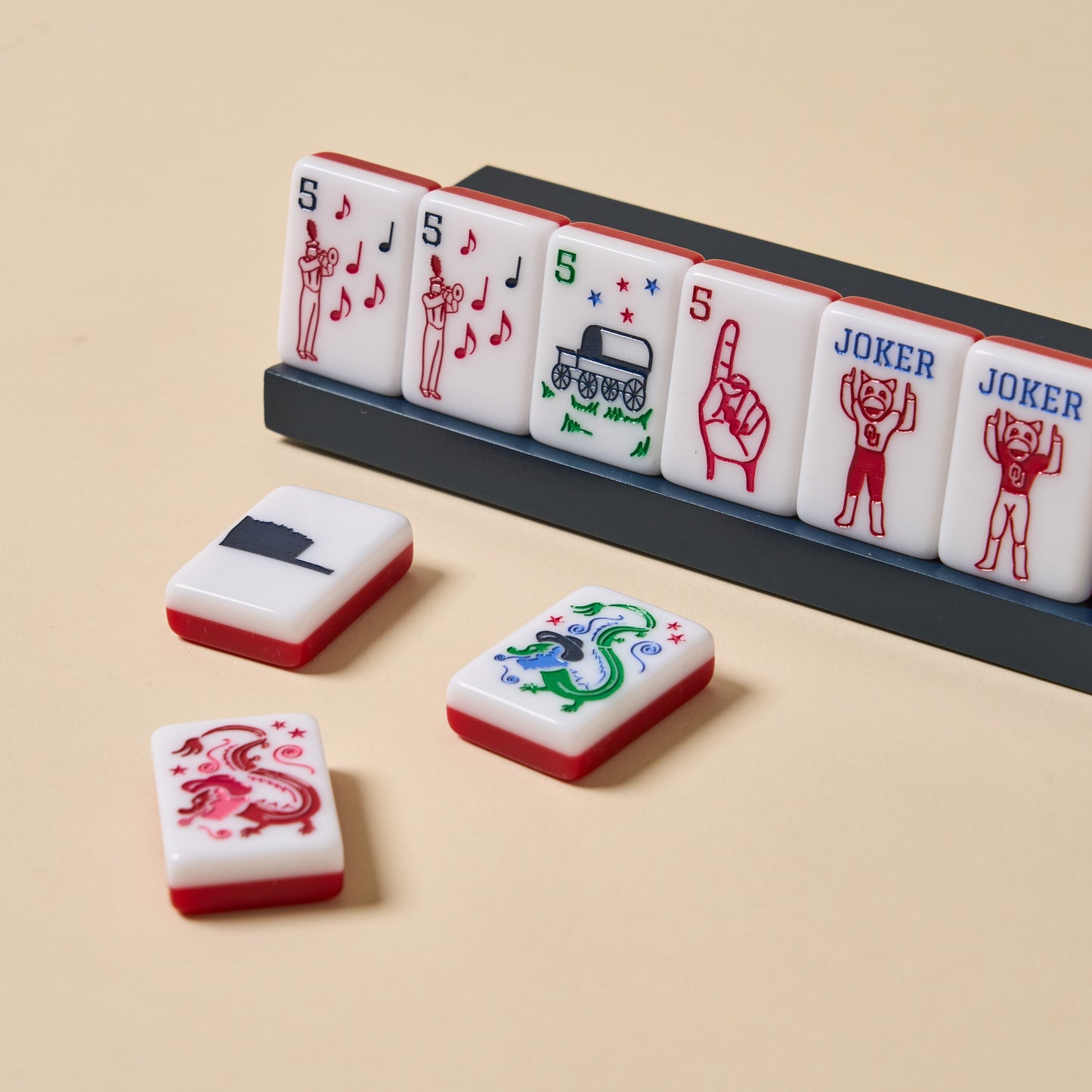 University of Oklahoma Mahjong Tiles
