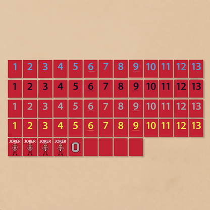 Ohio State® Collegiate Rummy Tile Game