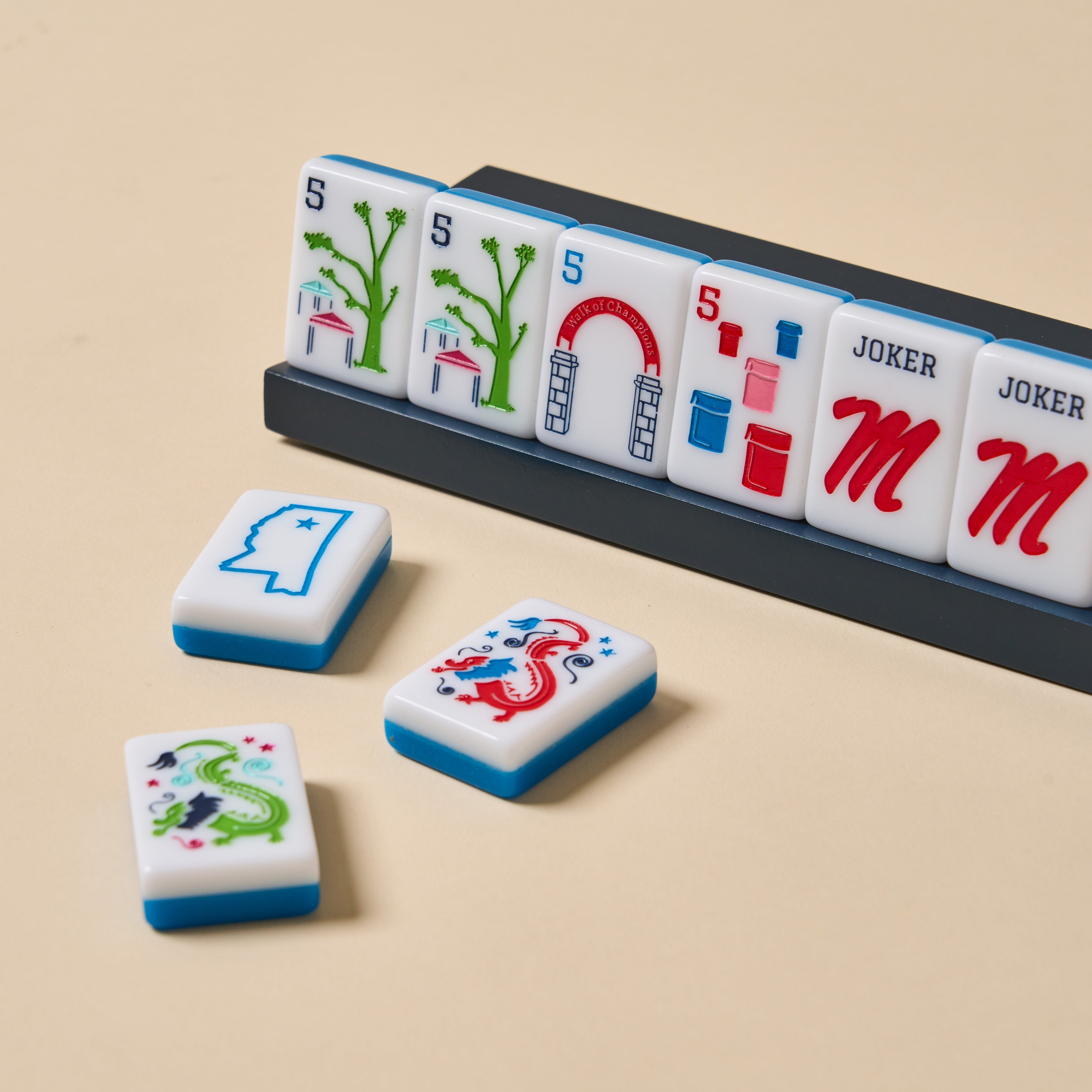 Ole Miss Mahjong Tiles – FOSTER
