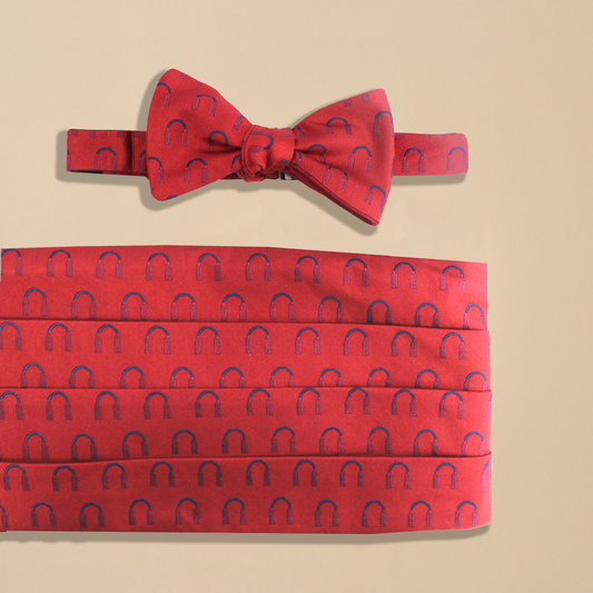 Ole Miss Silk Cummerbund Set