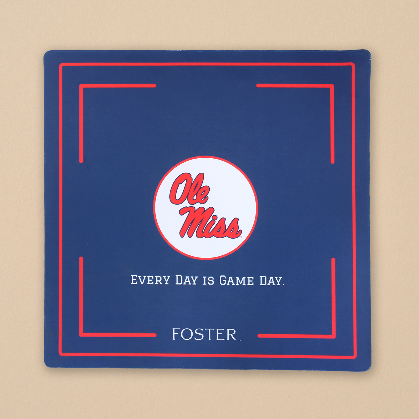 Ole Miss Mahjong Mat