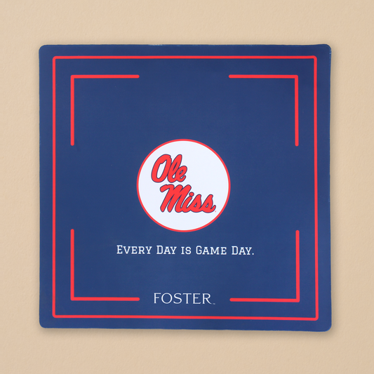 Ole Miss Mahjong Mat