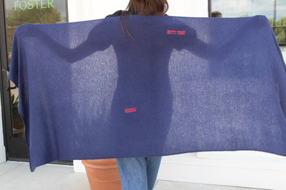 Ole Miss Cashmere Travel Wrap